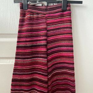 Pull&Bear Womens Red and Pink Trousers